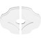 Ekena Millwork Percival Architectural Grade PVC Ceiling Medallion, 16"OD x 3"ID x 5 1/2"C x 1"P, Two-Piece CMP16PL2-03000 - alternate 3